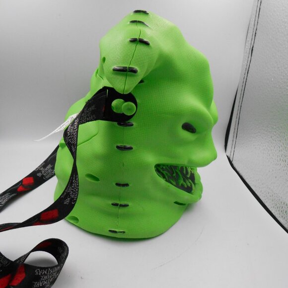DISNEY PARKS OOGIE BOOGIE NIGHTMARE BEFORE CHRISTMAS POPCORN BUCKET LIGHTS UP! - Picture 4 of 14